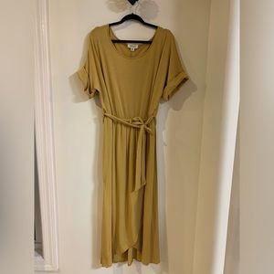 Zenana mustard dress. 2x